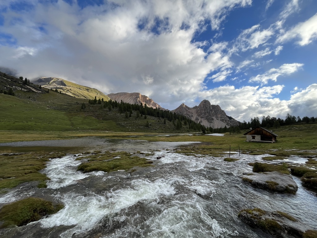Alpine plateau stream, Day 1